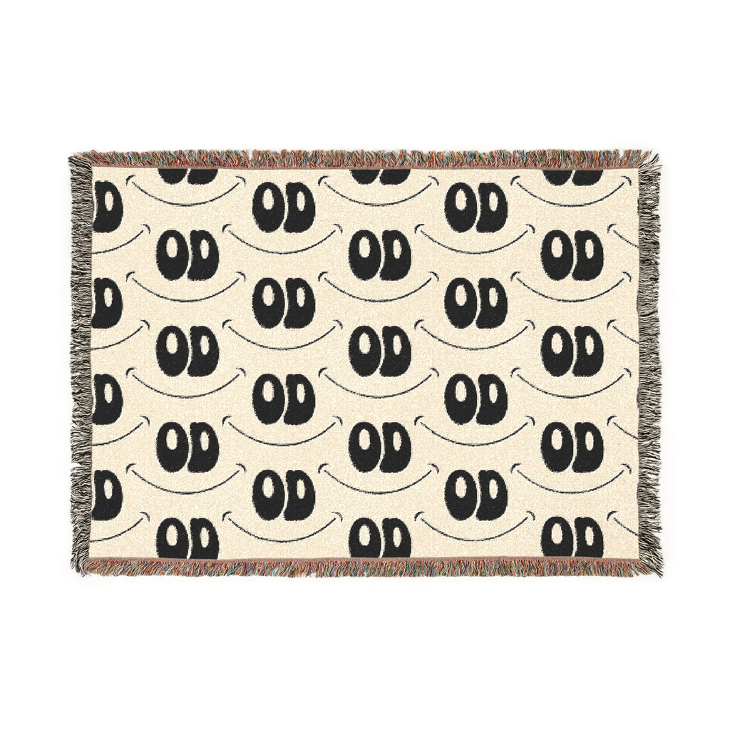 OD Pattern Woven Blanket