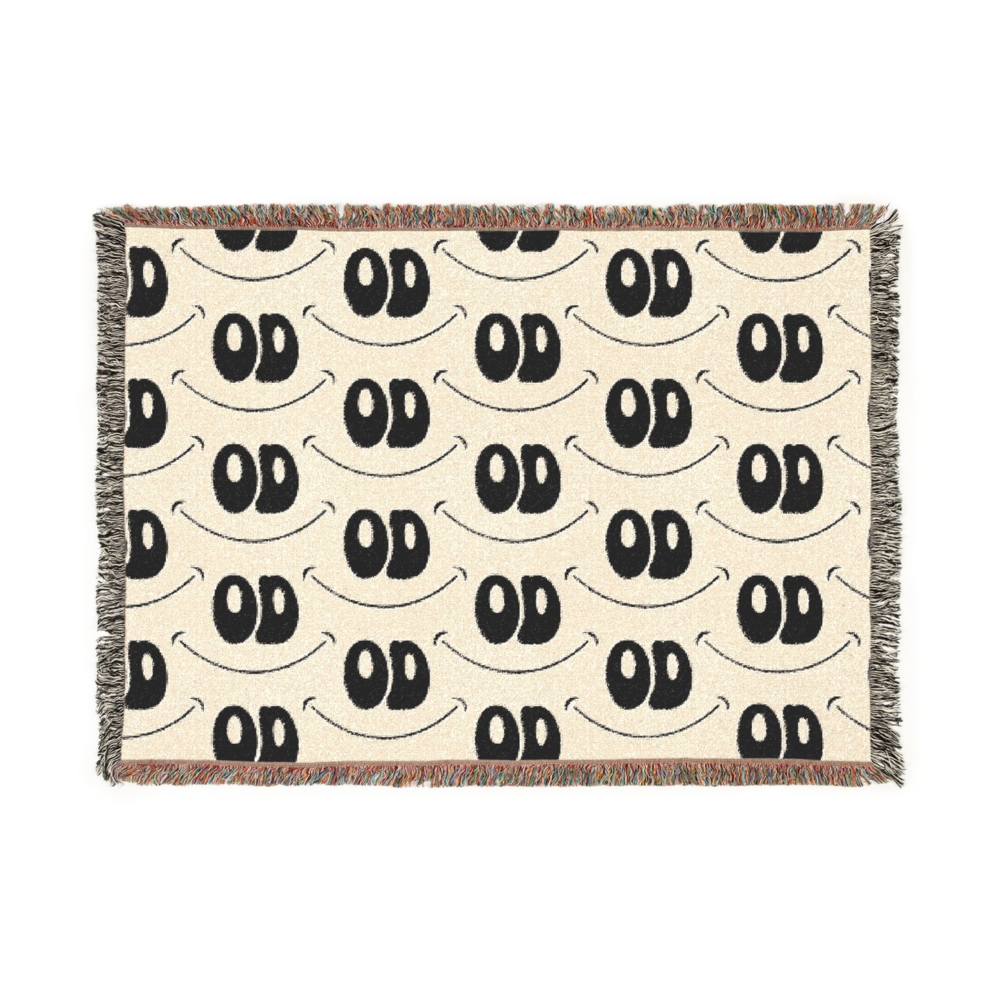 OD Pattern Woven Blanket
