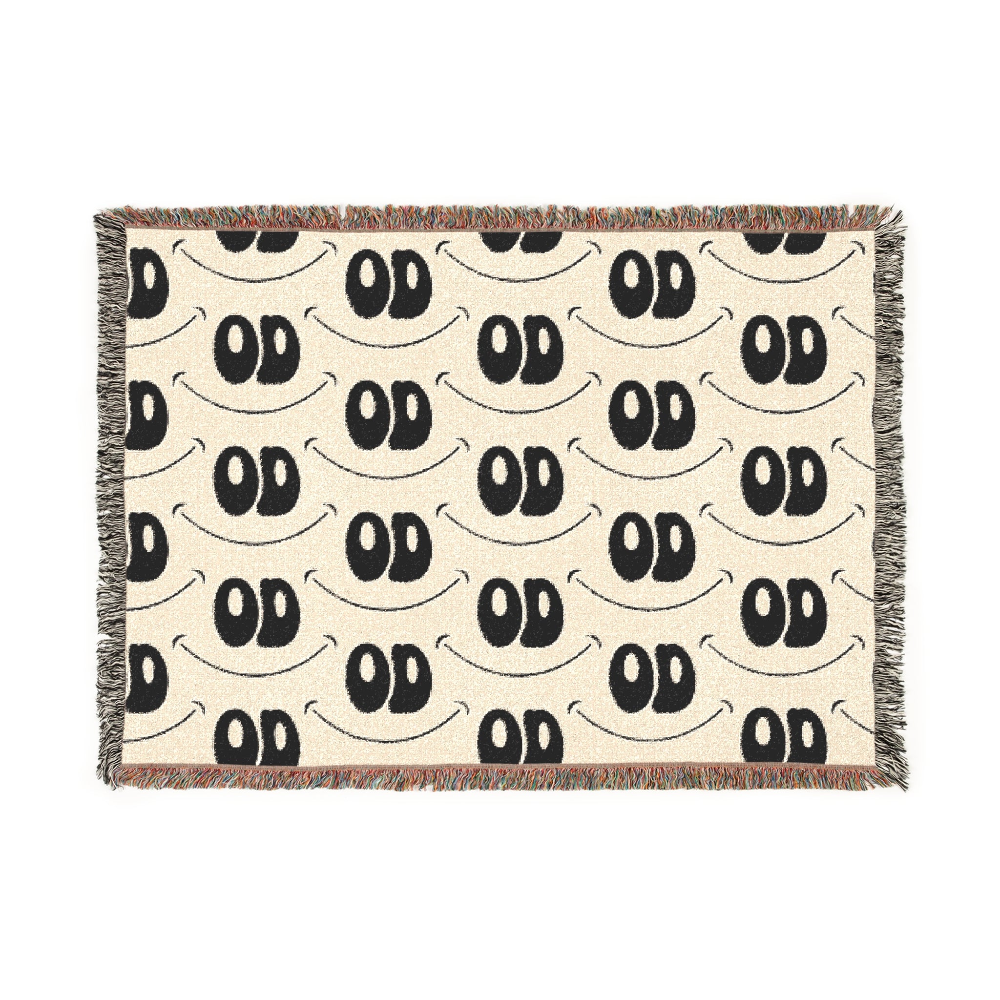 OD Pattern Woven Blanket