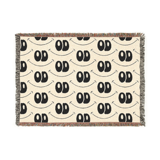OD Pattern Woven Blanket