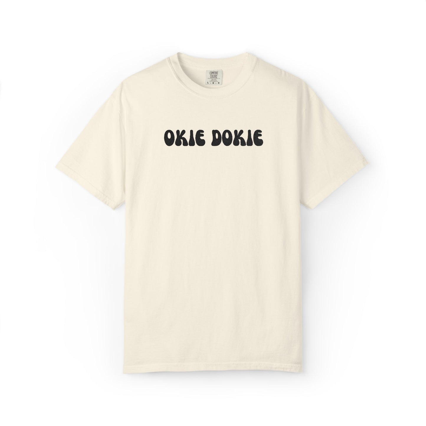Embroidered Okie Dokie T-shirt