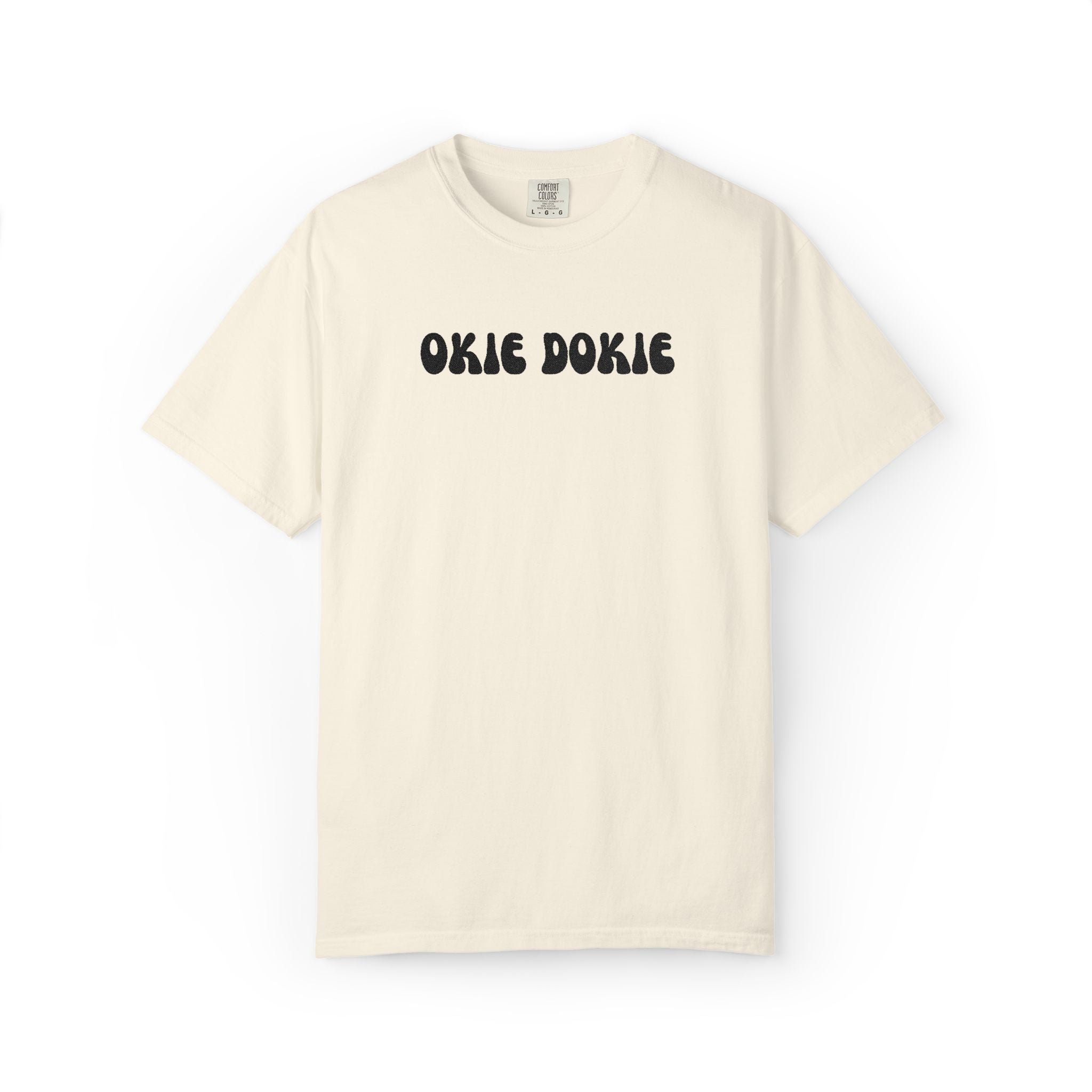Embroidered Okie Dokie T-shirt