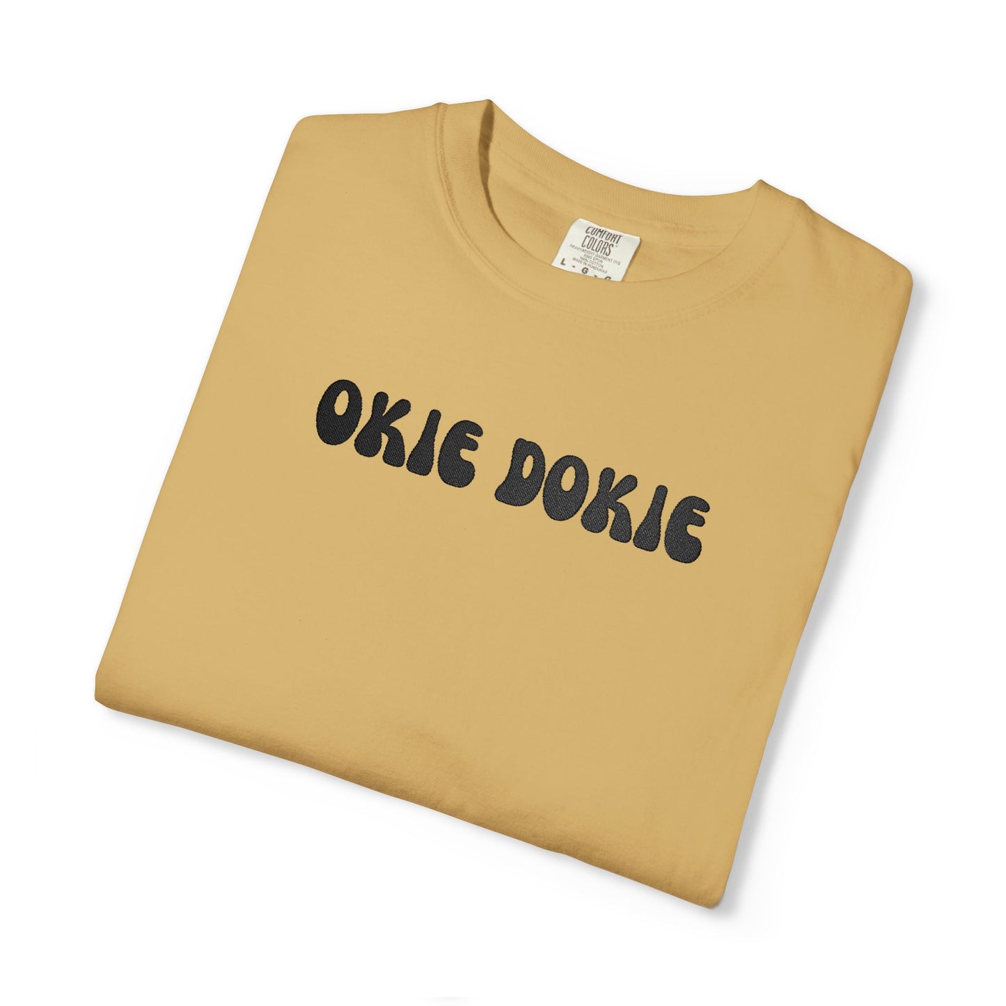 Embroidered Okie Dokie T-shirt