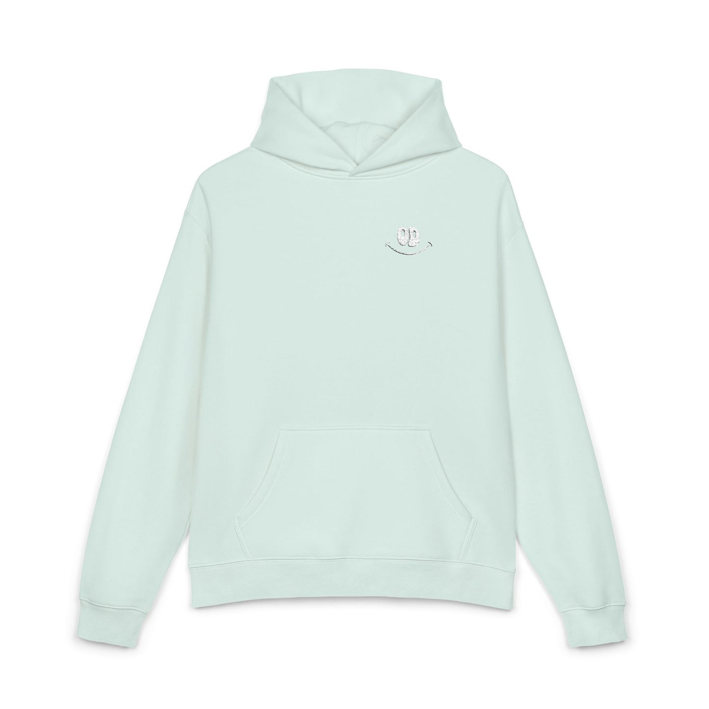 White Okie Dokie Logo Relaxed Hoodie