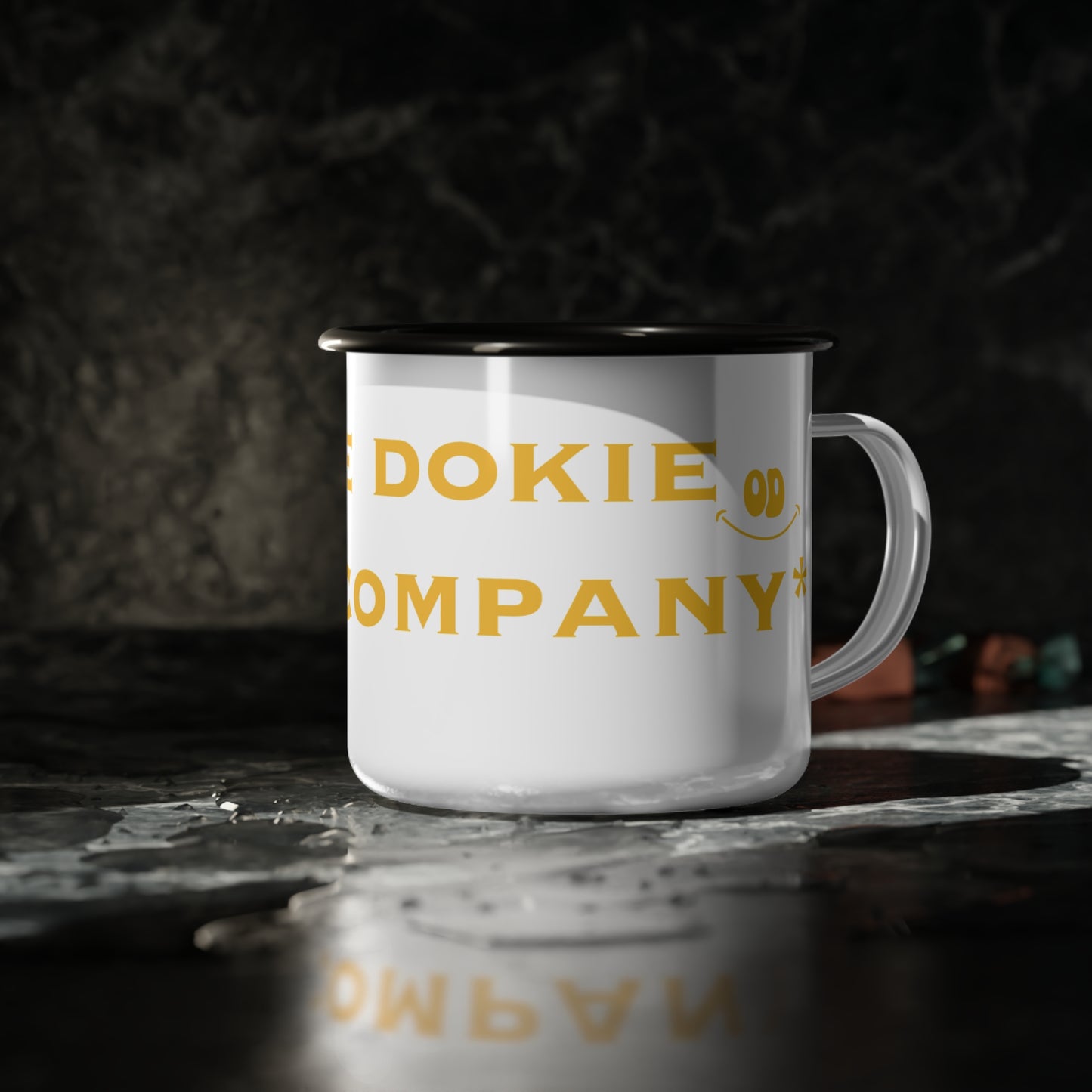 Okie Dokie Enamel Cup