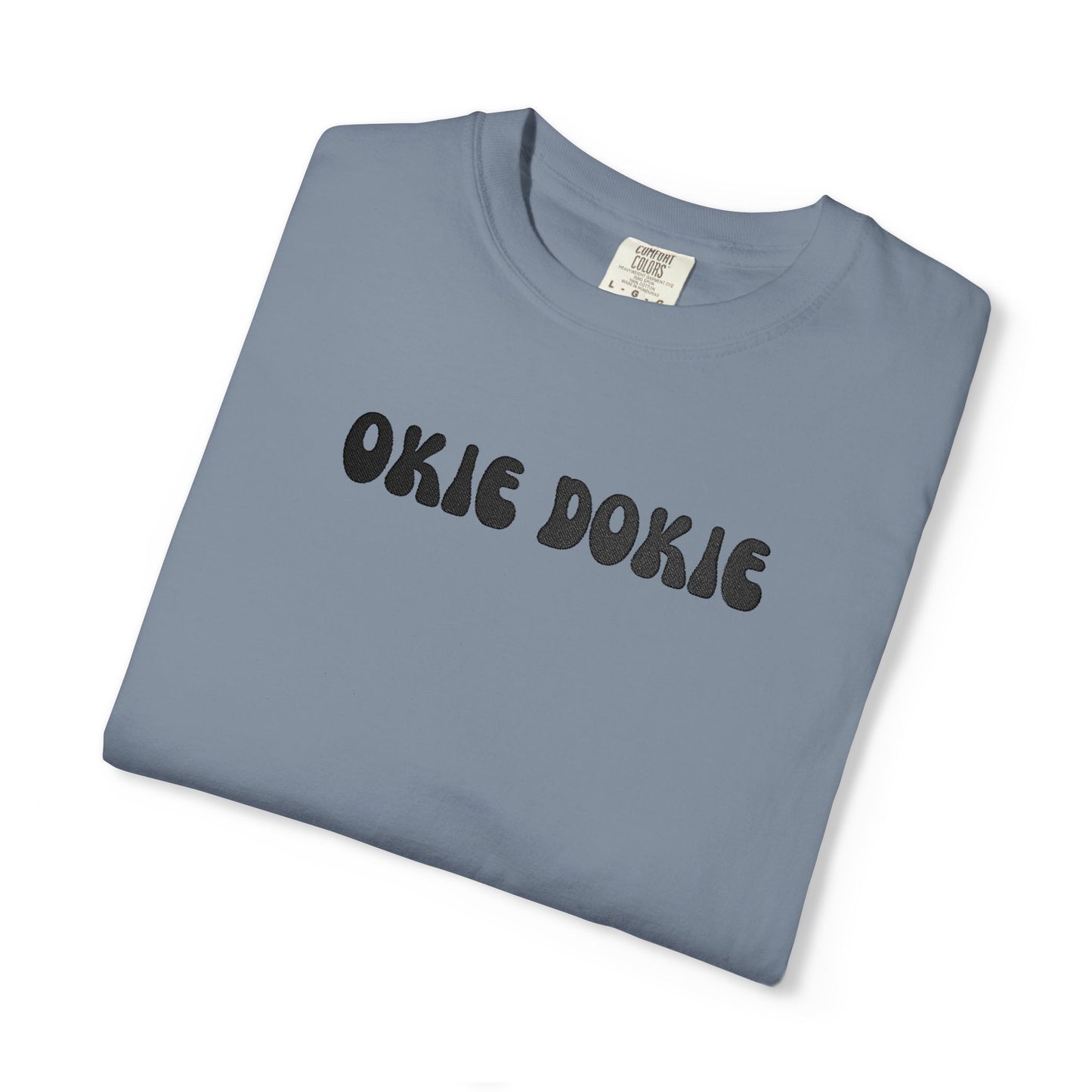 Embroidered Okie Dokie T-shirt