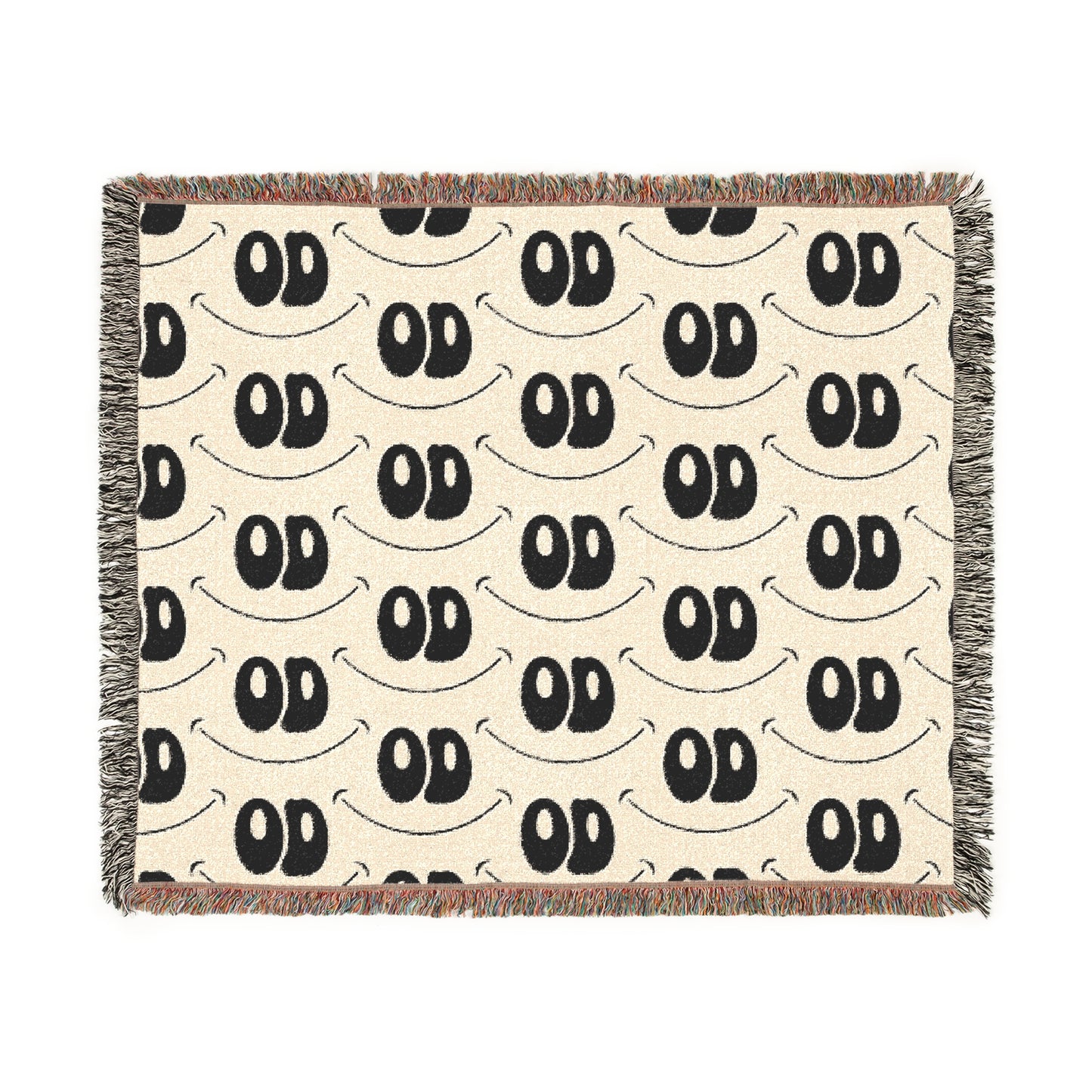 OD Pattern Woven Blanket