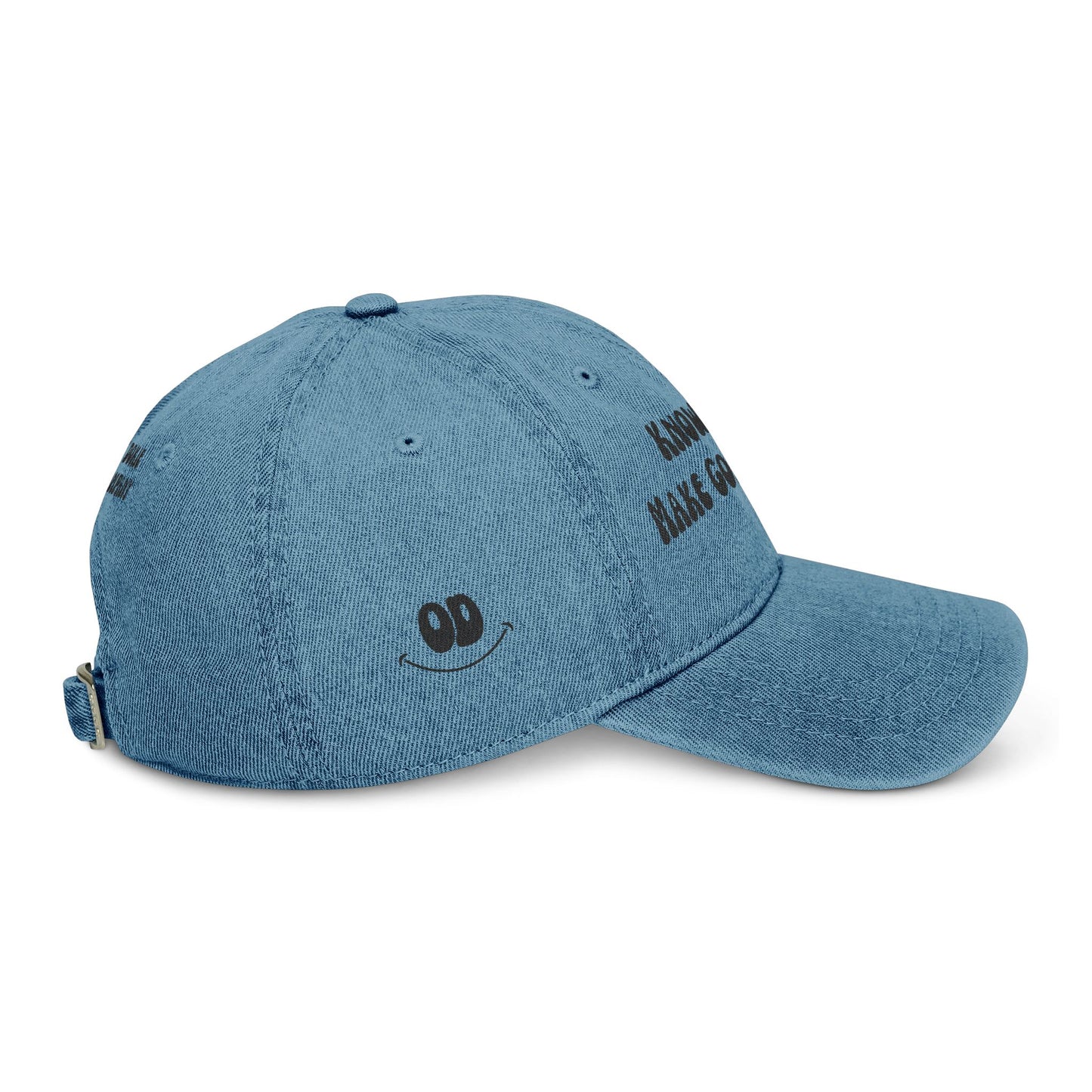 KNOW GOD MAKE GOD KNOWN- DENIM CAP