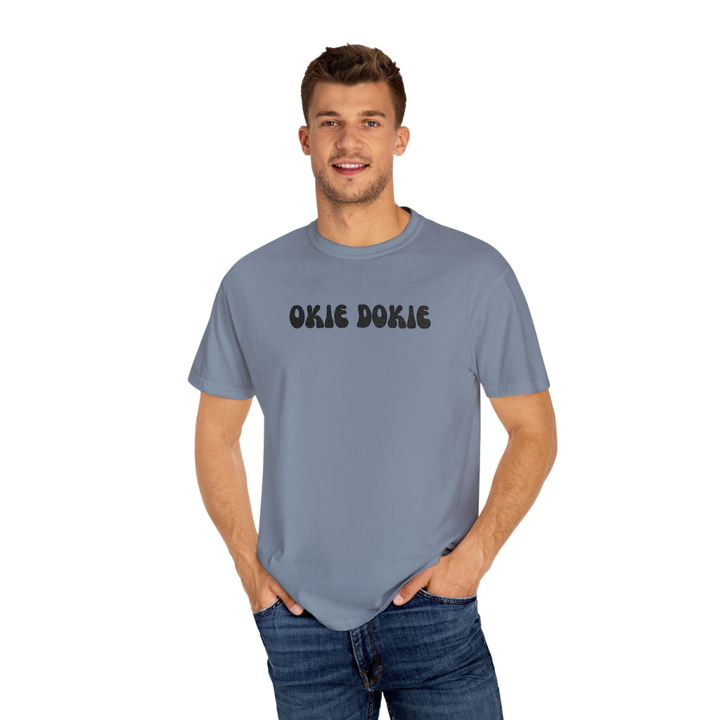 Embroidered Okie Dokie T-shirt