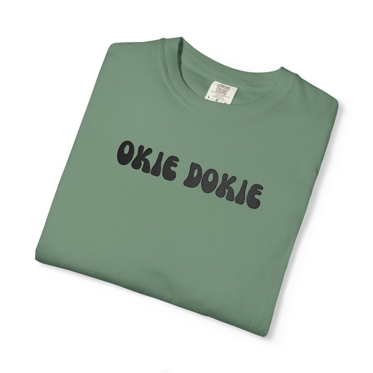 Embroidered Okie Dokie T-shirt