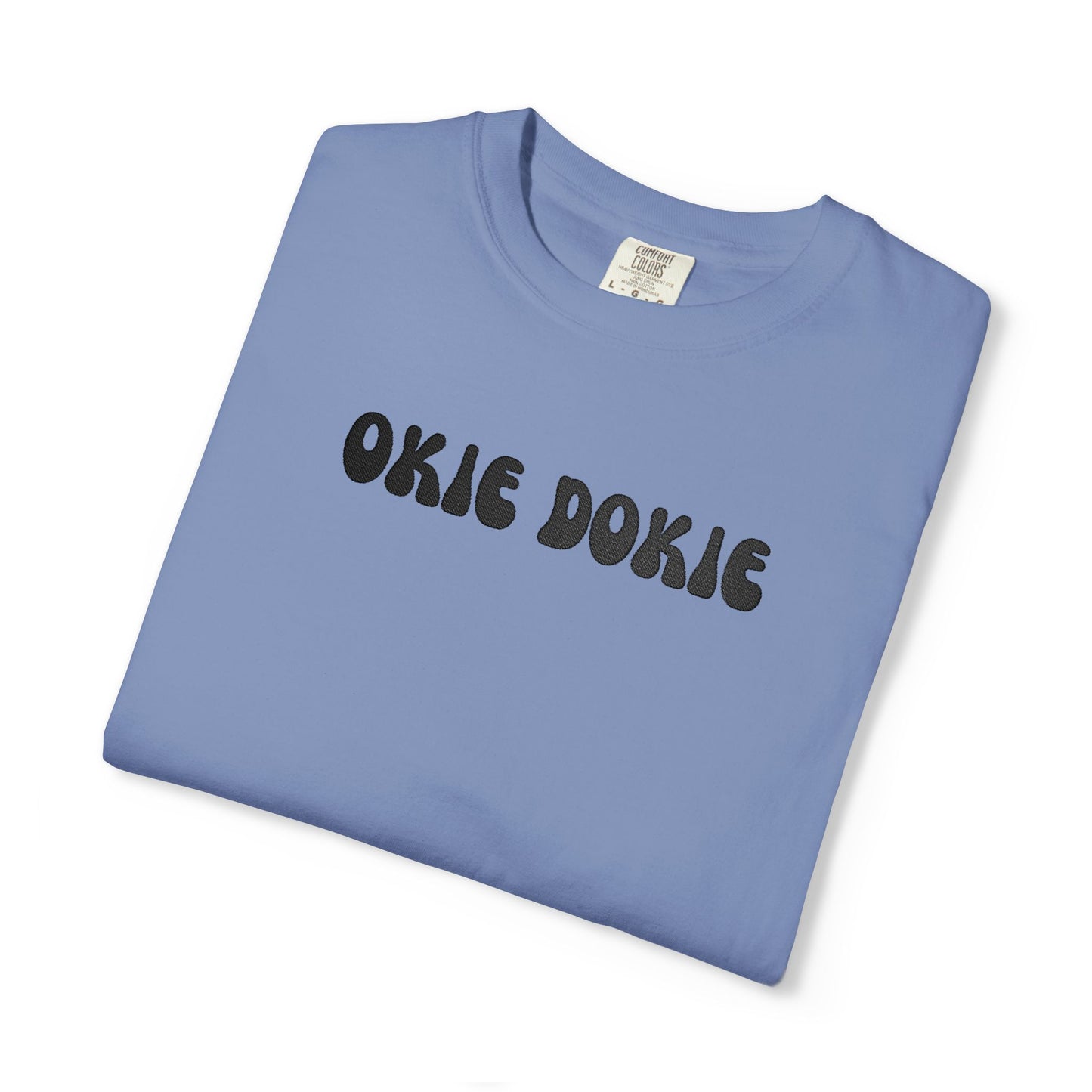Embroidered Okie Dokie T-shirt