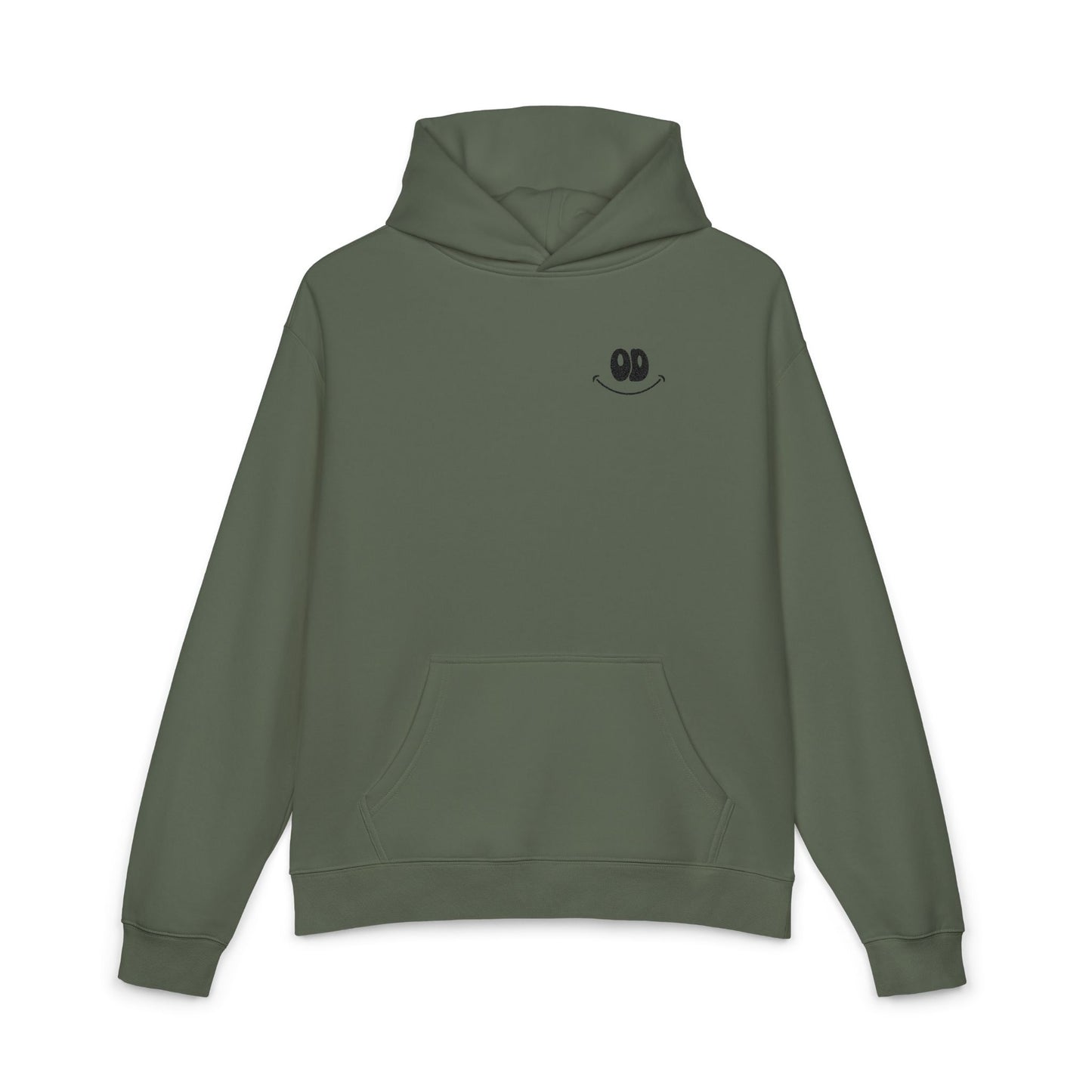 Black Okie Dokie Logo Relaxed Hoodie
