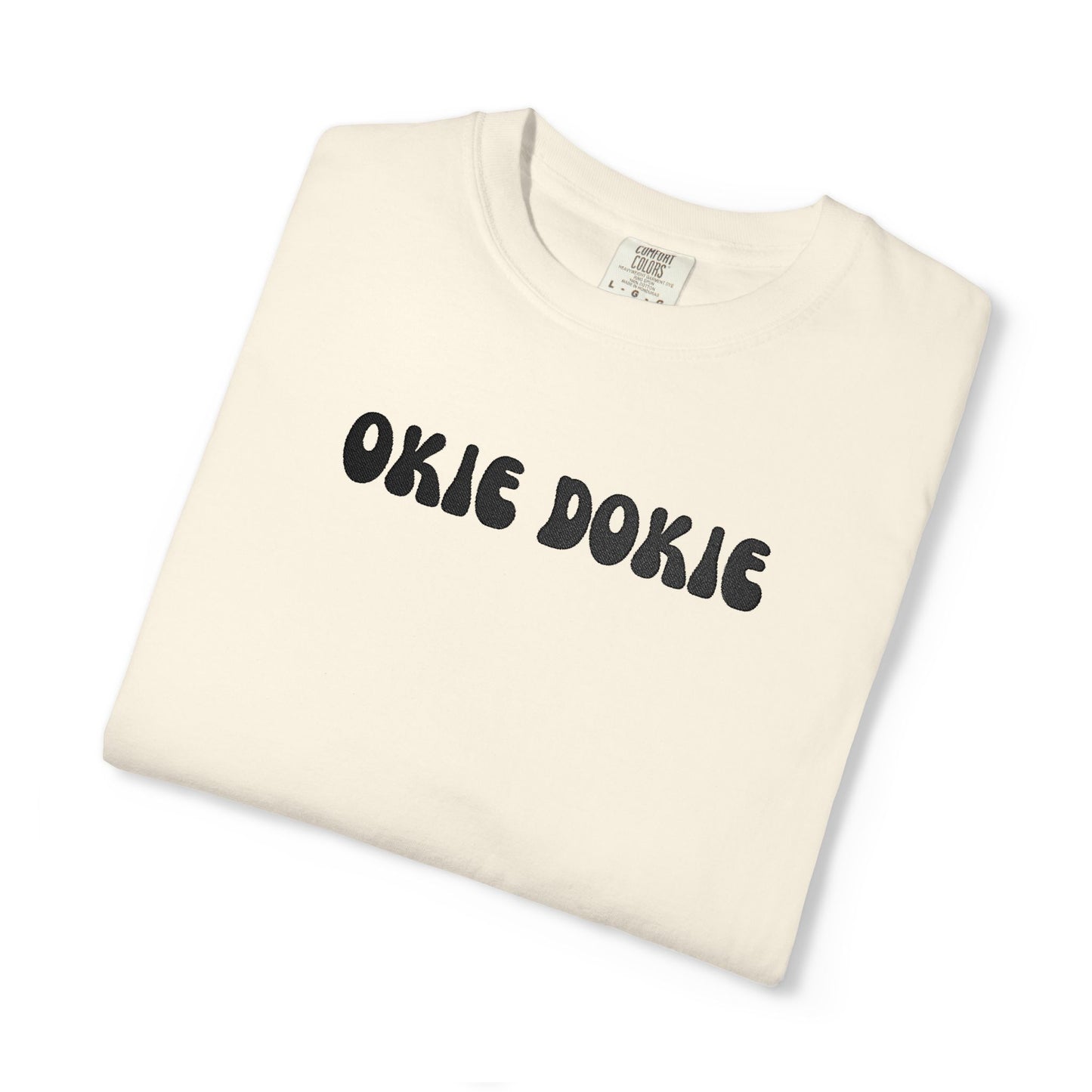 Embroidered Okie Dokie T-shirt