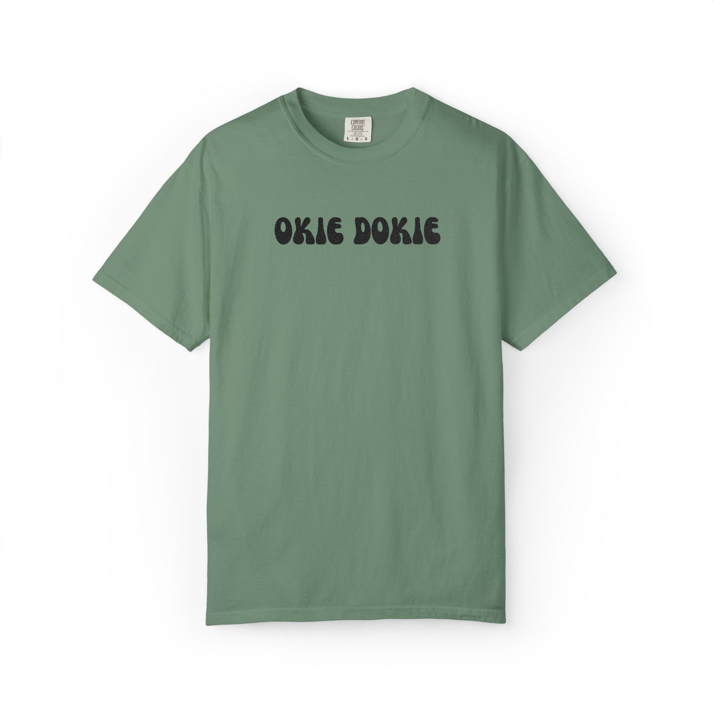 Embroidered Okie Dokie T-shirt