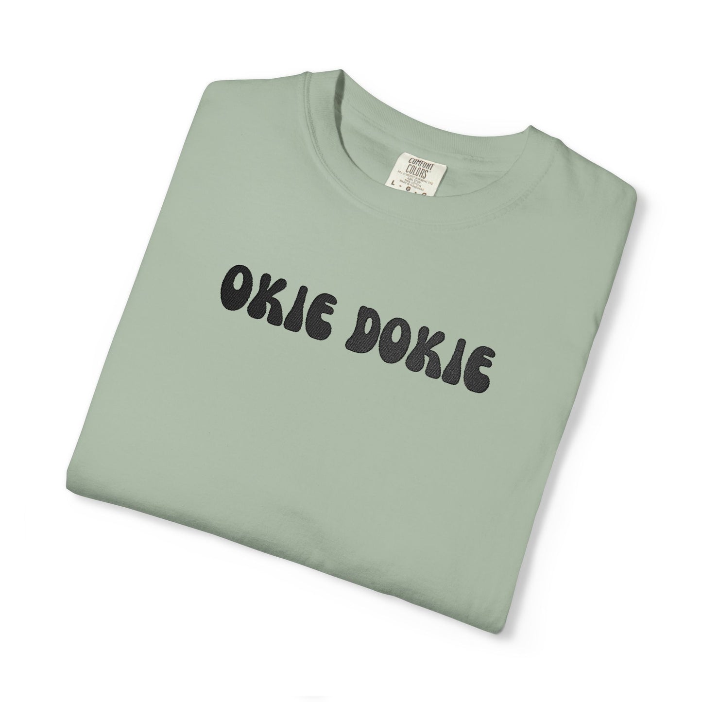 Embroidered Okie Dokie T-shirt