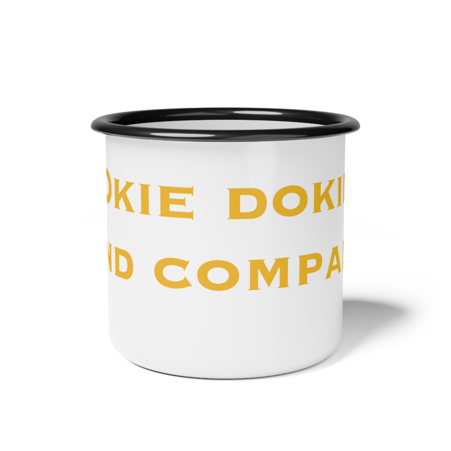 Okie Dokie Enamel Cup