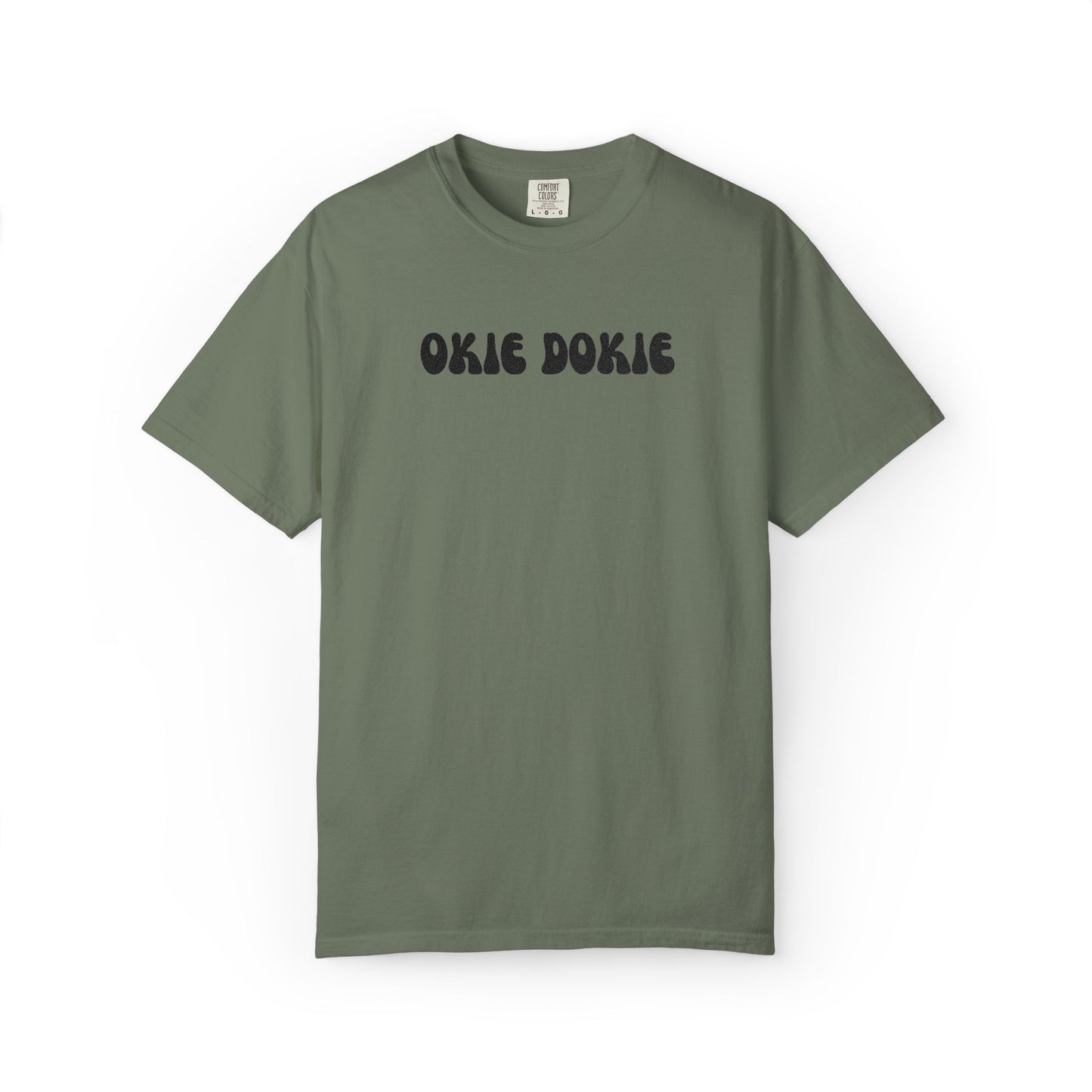 Embroidered Okie Dokie T-shirt