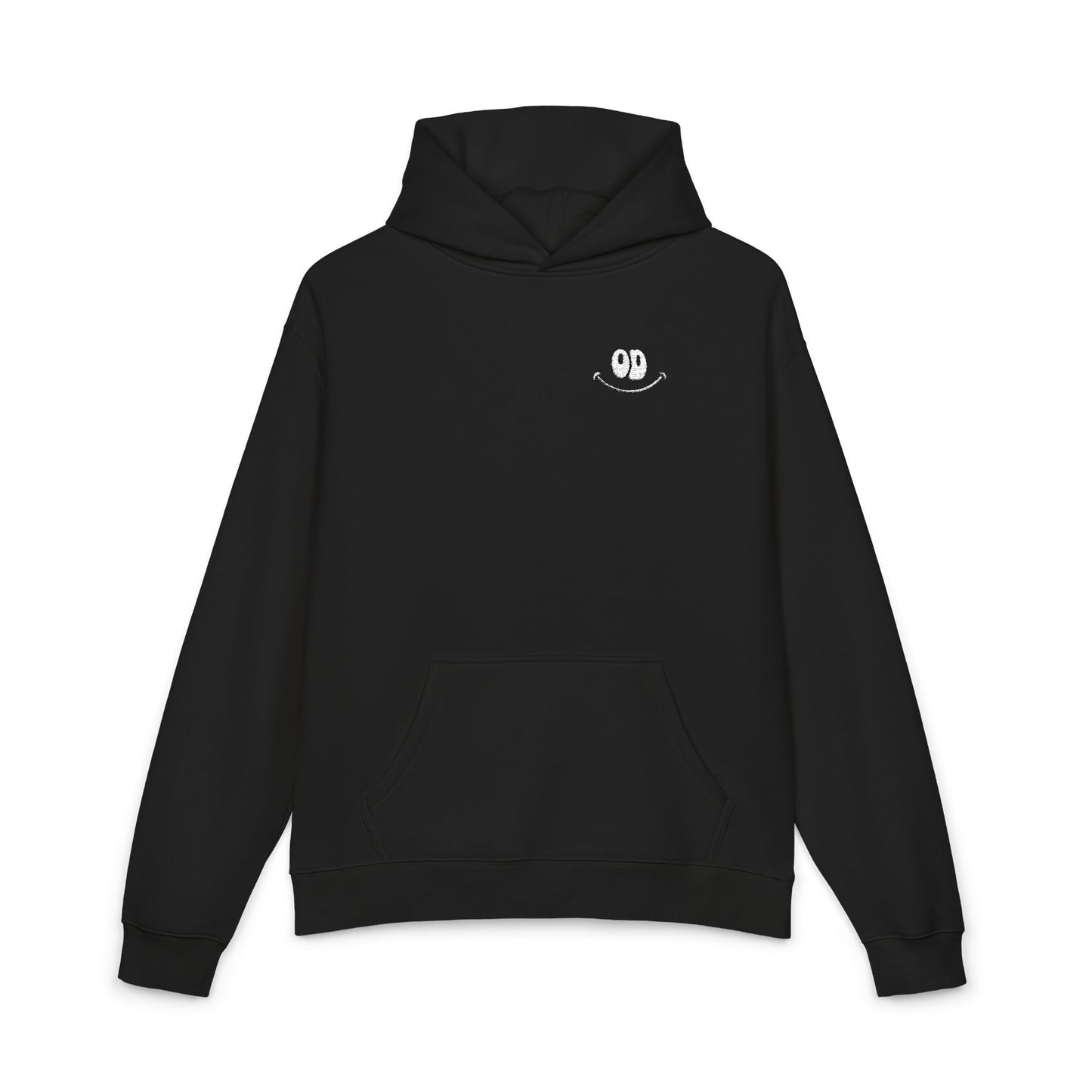 White Okie Dokie Logo Relaxed Hoodie