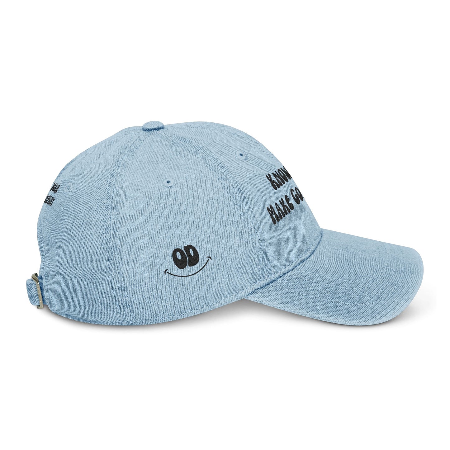 KNOW GOD MAKE GOD KNOWN- DENIM CAP