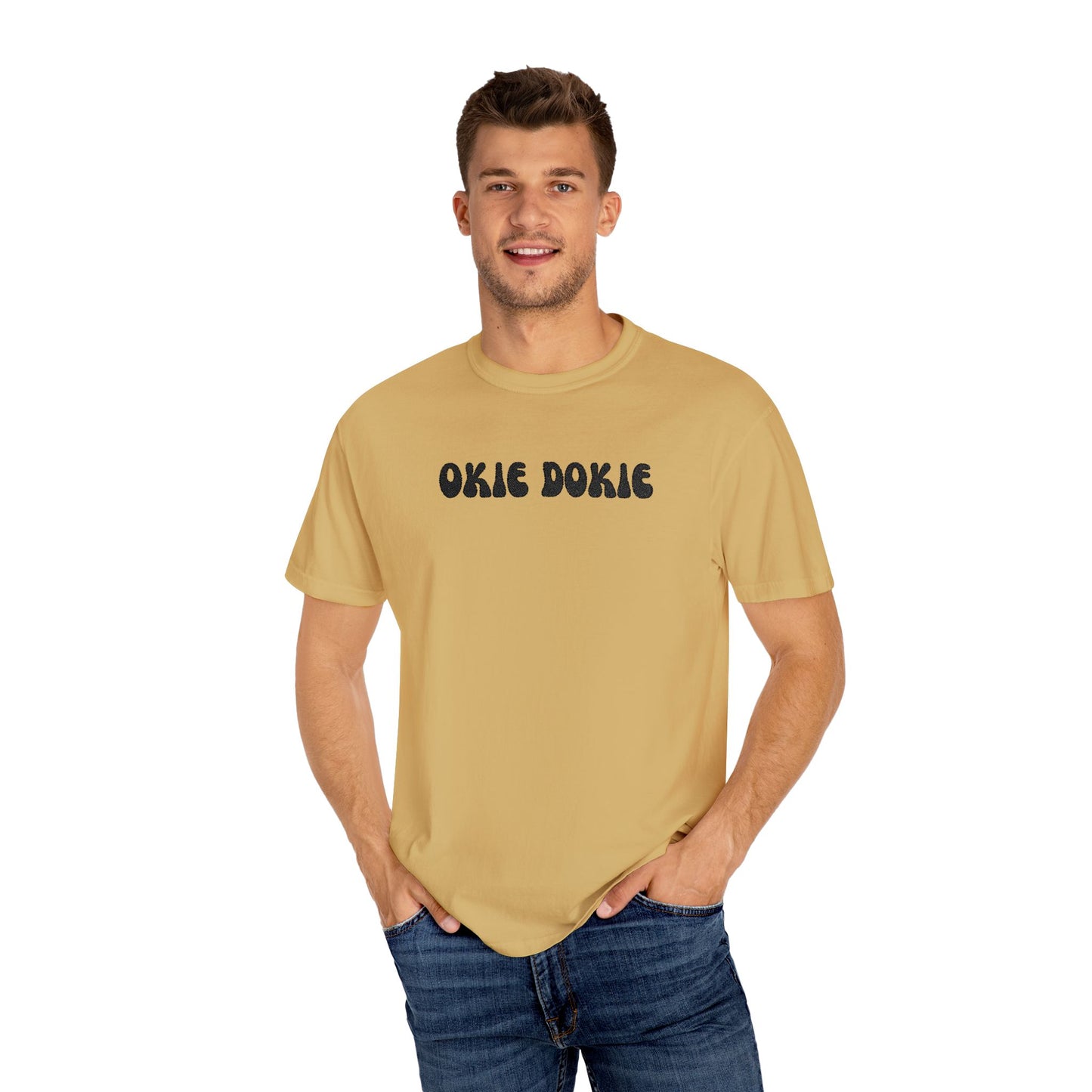 Embroidered Okie Dokie T-shirt