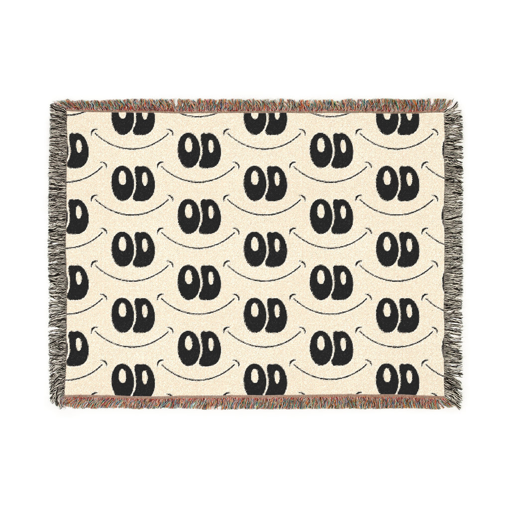 OD Pattern Woven Blanket