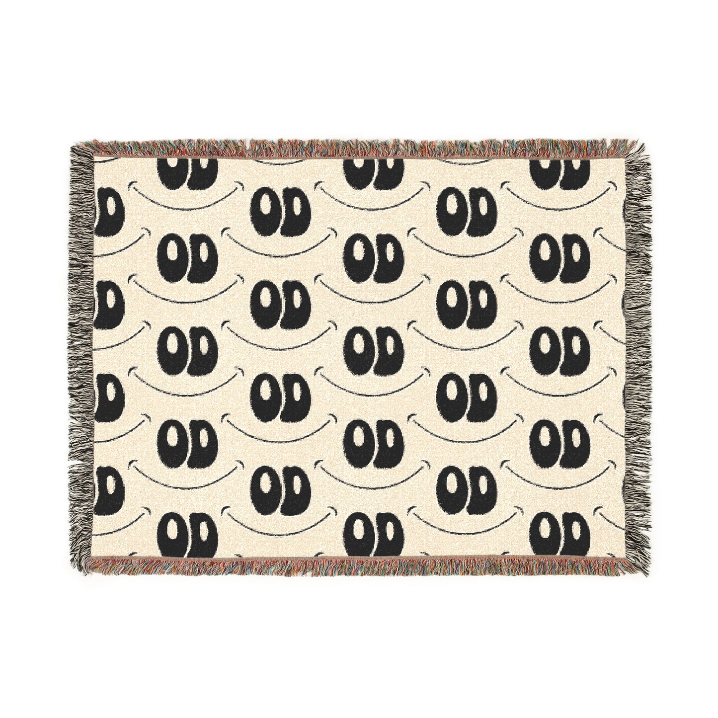 OD Pattern Woven Blanket
