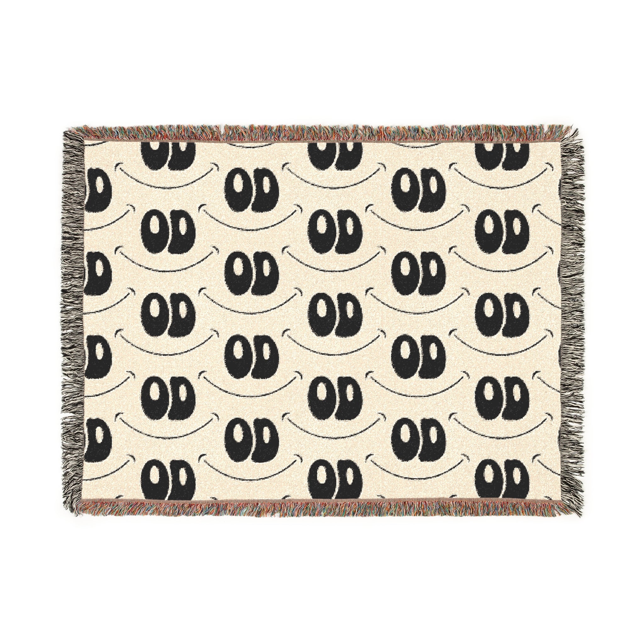 OD Pattern Woven Blanket