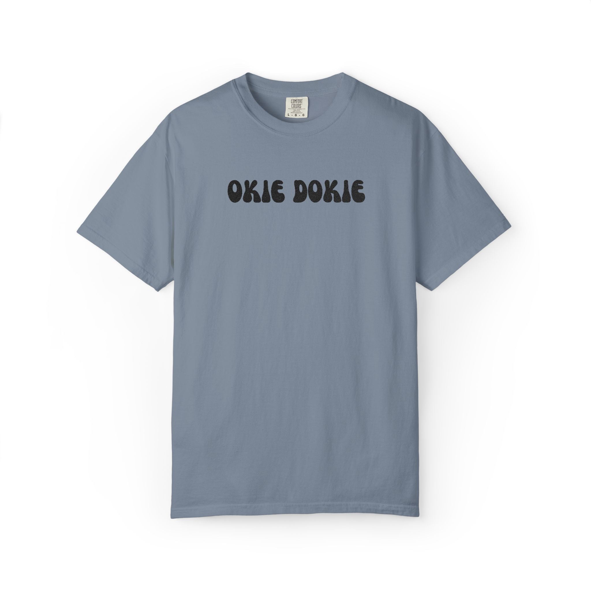 Embroidered Okie Dokie T-shirt