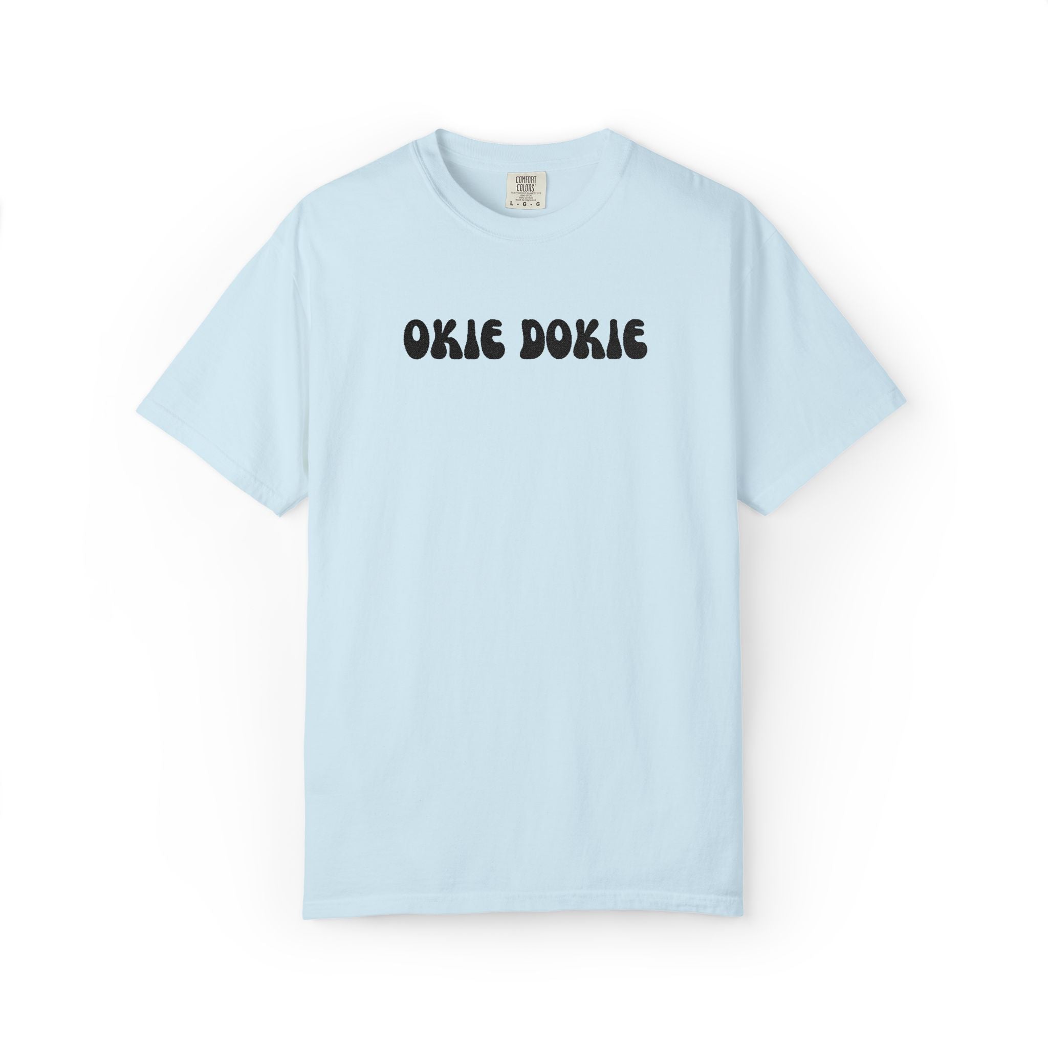 Embroidered Okie Dokie T-shirt
